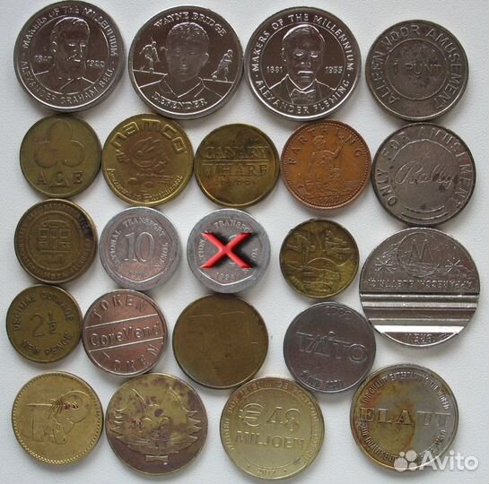 Разные жетоны