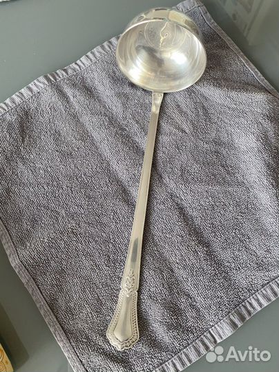 Серебряный половник 925 пробы
