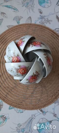 Чайный сервиз новый Дулево 6 персон (винтаж) СССР