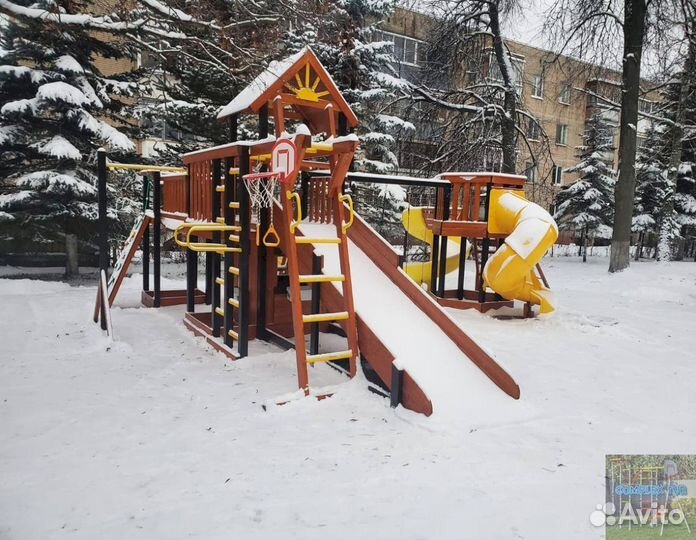 Комплекс с бельгийской горкой