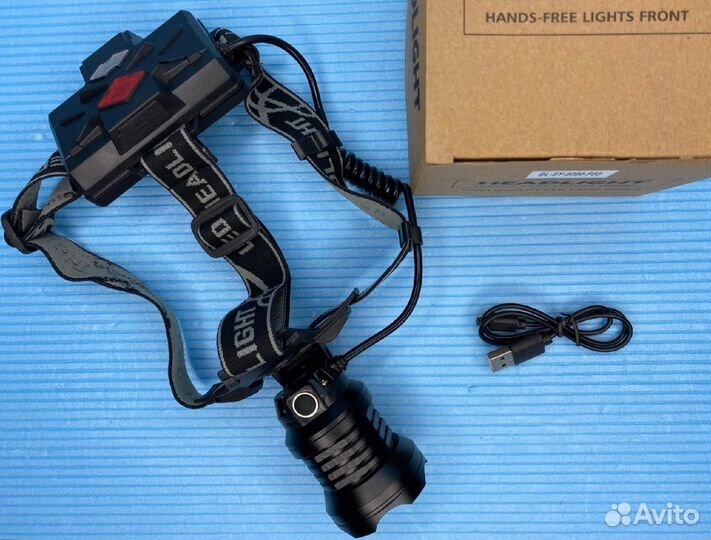 Фонарь налобный Xbalog Police 3 акб