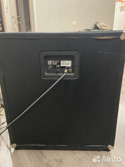Басовый стек ampeg, голова b1re, кабинет b410he