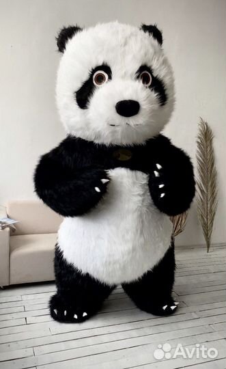 Ростовая кукла аэрокостюм медведь панда