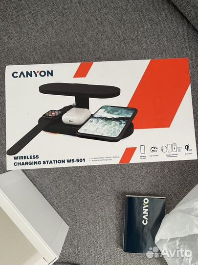 Беспроводная зарядка canyon