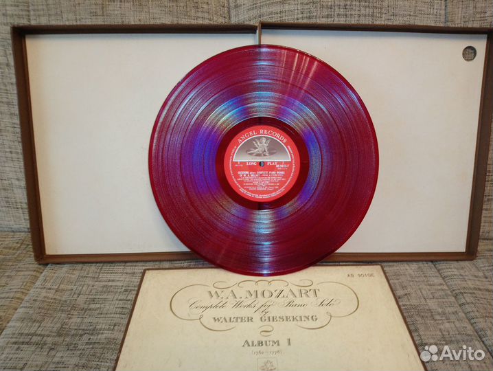 Виниловые пластинки Моцарт. Комплект 11 пластинок