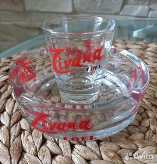 Стопки и пепельница Zivana(Зивания)