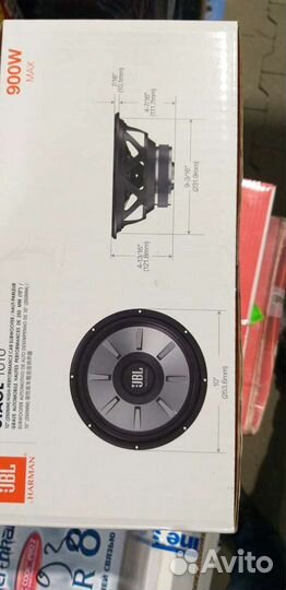 Сабвуфер JBL stage 1010 10 дюймов 25см