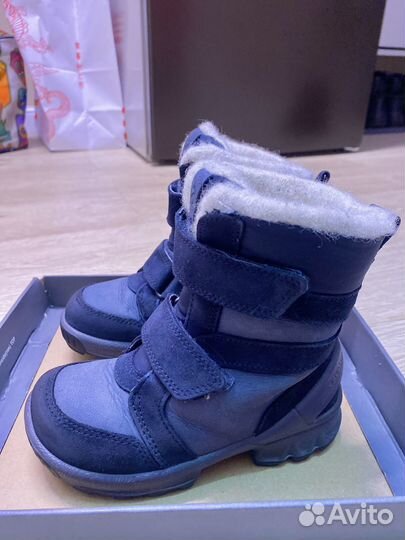 Зимние сапоги ecco 26