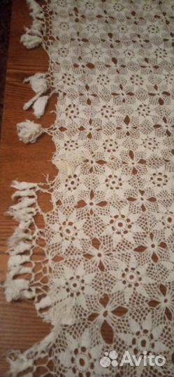 Скатерть вязаная крючком времён СССР