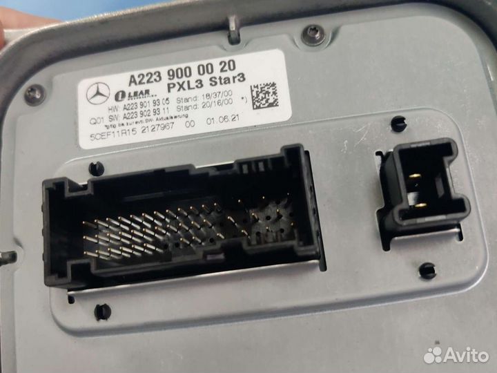 Блок LED фары Mercedes W223 S223