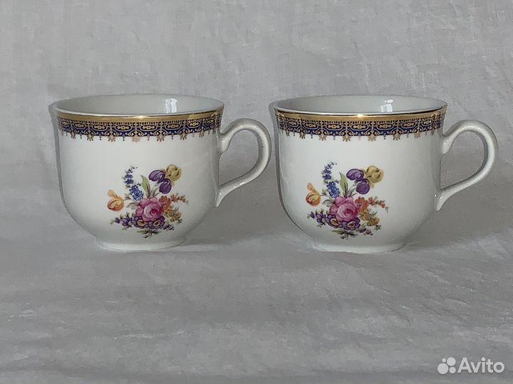 Чайные чашки Thun Чехия 2 шт