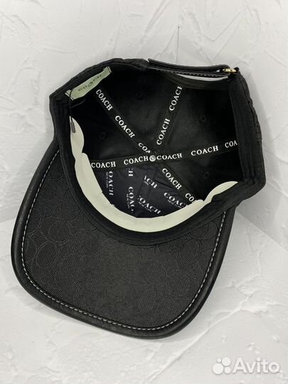 Бейсболка кепка coach (premium)