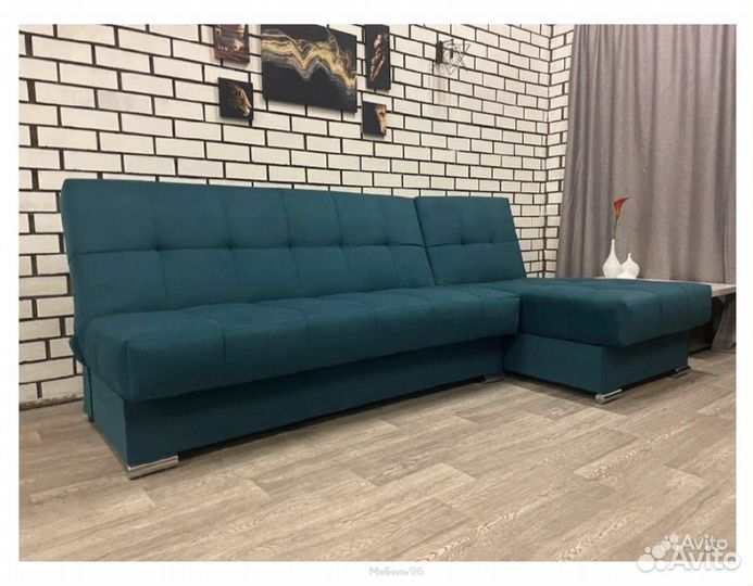 Диван Белиз с оттоманкой Velutta LUX 20