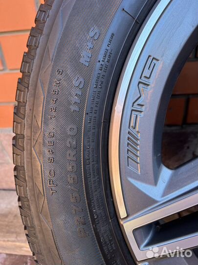 Комплект колес R20 275/55 mercedes GLE за 4шт