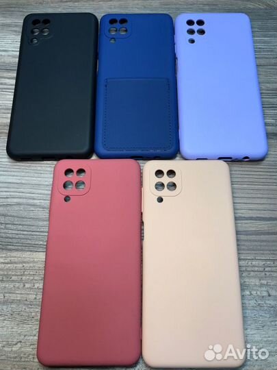 Чехол силиконовый Samsung A12/M12