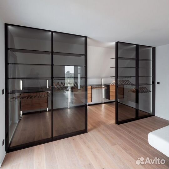 Двери в гардеробную раздвижные, распашные,гармошка