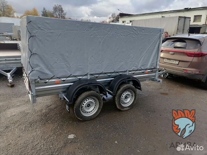 Прицеп 33.022 с тентом 110 см. Фаркопы.Сертификаты