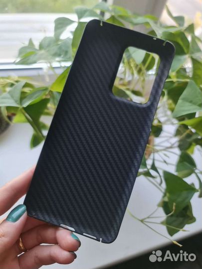 Карбоновый чехол Samsung S20 ultra