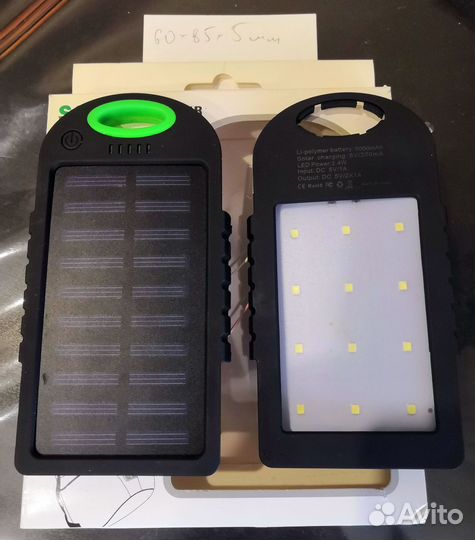 Корпус повер бенк power bank с солнечной батареей