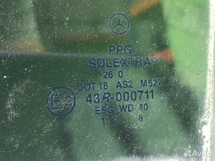 Стекло заднее левое Mercedes-Benz E-Class W210