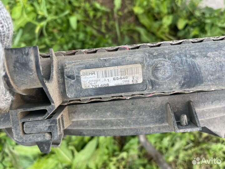 Радиатор основной opel corsa d