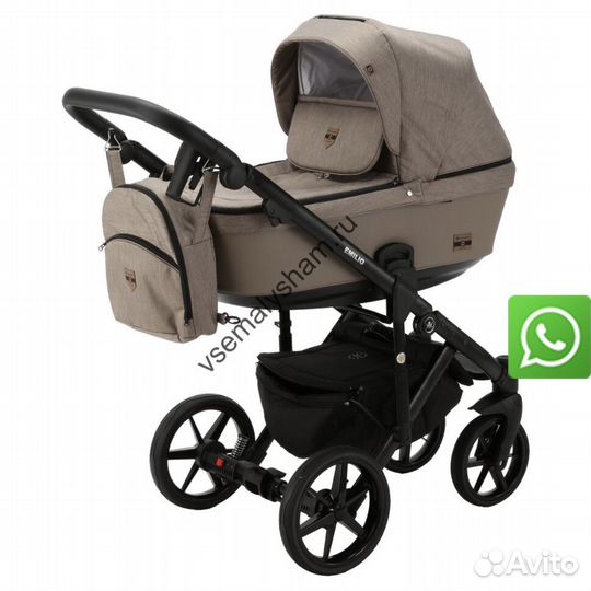 Коляска adamеx emilio 3 в 1