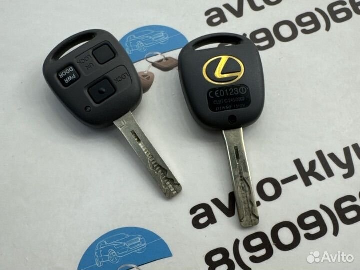 Ключ Лексус / ключ Lexus denso 1512v оригинал
