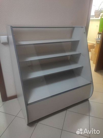 Прилавок стеклянный бу