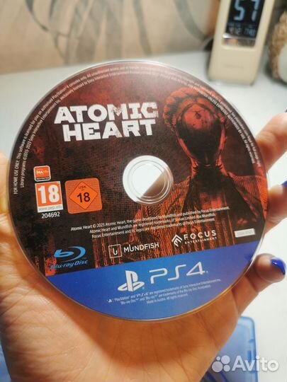 Игра для приставки atomic heart