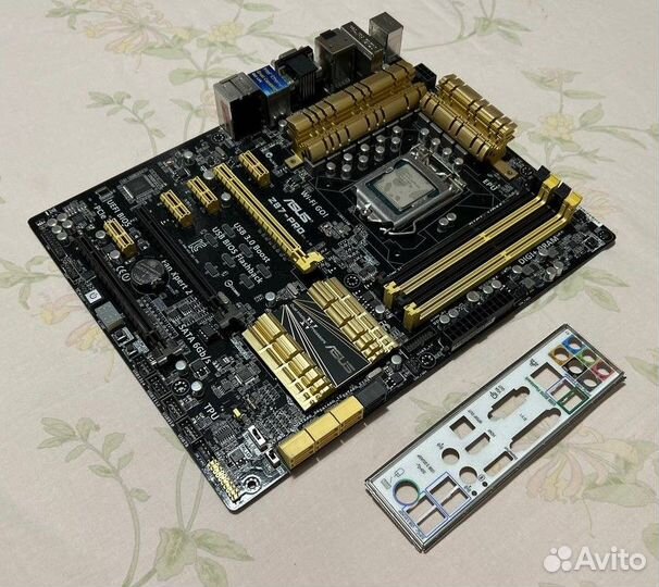 Материнская плата Asus Z87-PRO и i54670