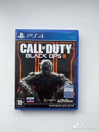 Игра для приставоки ps4 Call Of Duty black ops 3