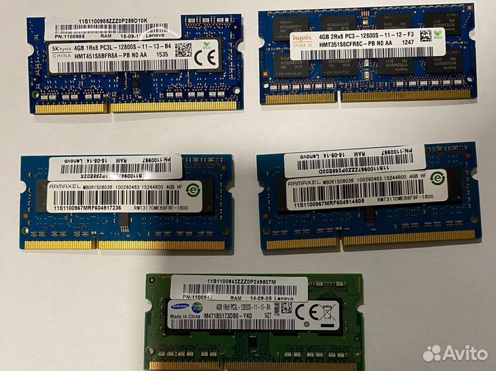 Оперативная память ddr3 4 gb sodimm