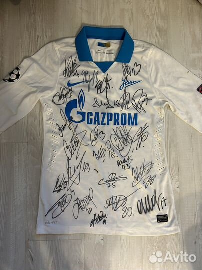 Автографы футболистов