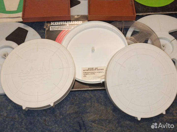 Кассета лента магнитная катушка бобина СССР запись