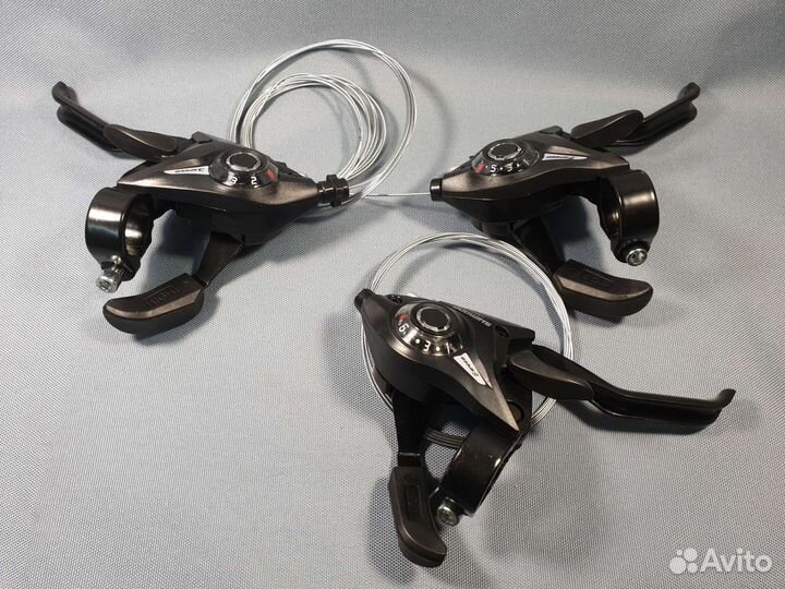 Манетка Shimano 3х7 3х8 и 3; 7; 8 ск. (replica)