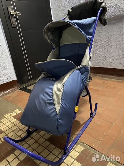 Санки детские сидячие