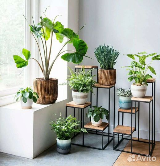 Подставка под цветы (лофт)