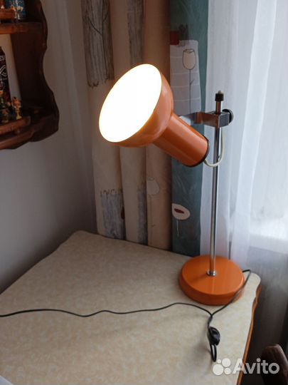Настольная лампа СССР винтаж