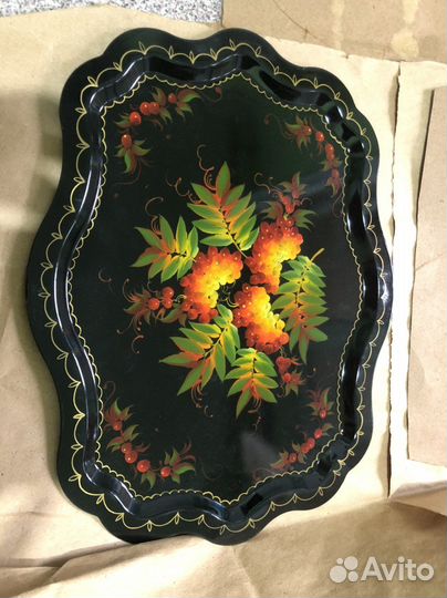 Поднос эмаль