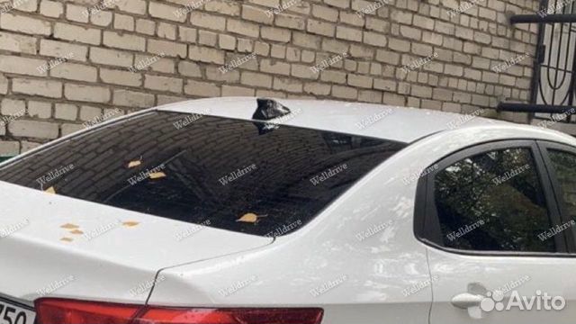 Антенна плавник Kia Rio 3 4 на крышу в цвет