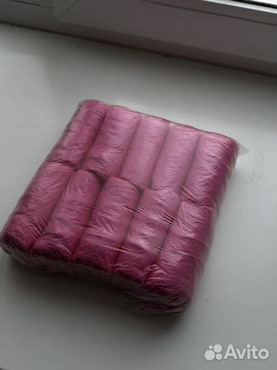 Бахилы розовые