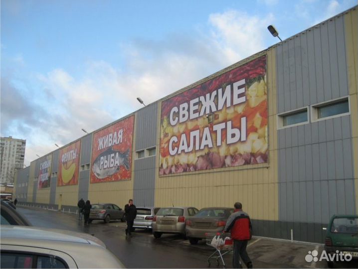 Широкоформатная печать больших баннеров (5 метров)