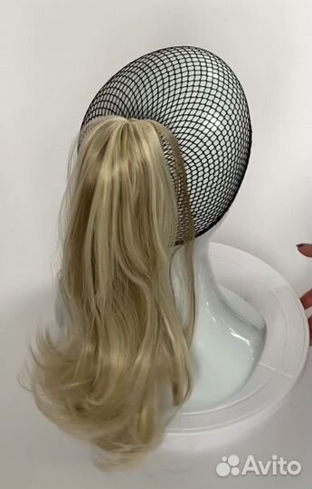 Накладной шиньон хвост на крабе