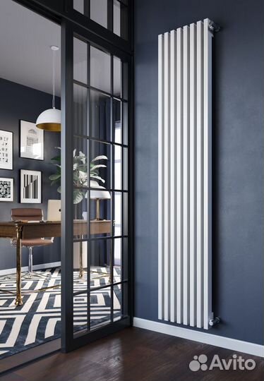 Вертикальный радиатор Costola V (Loten Grey V)