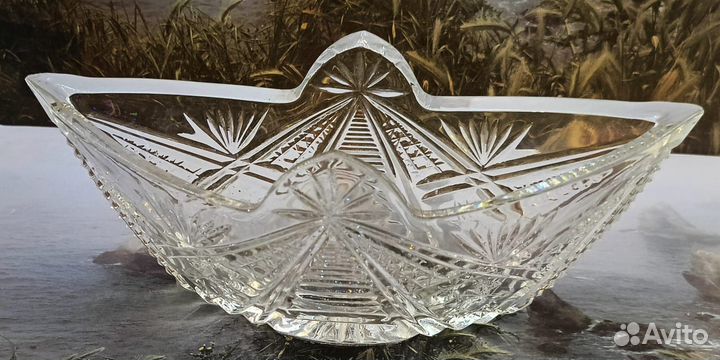 Ваза хрустальная СССР