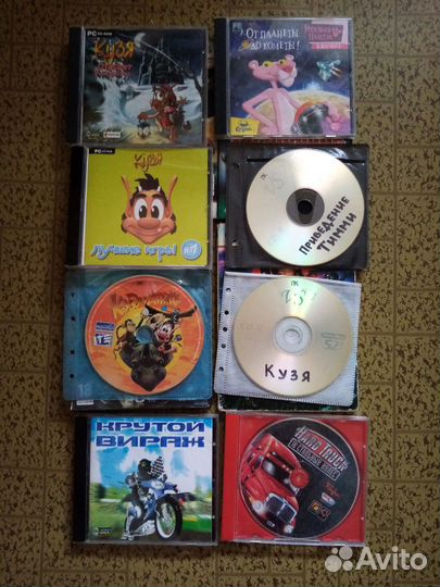 Компьютерные игры на дисках для пк