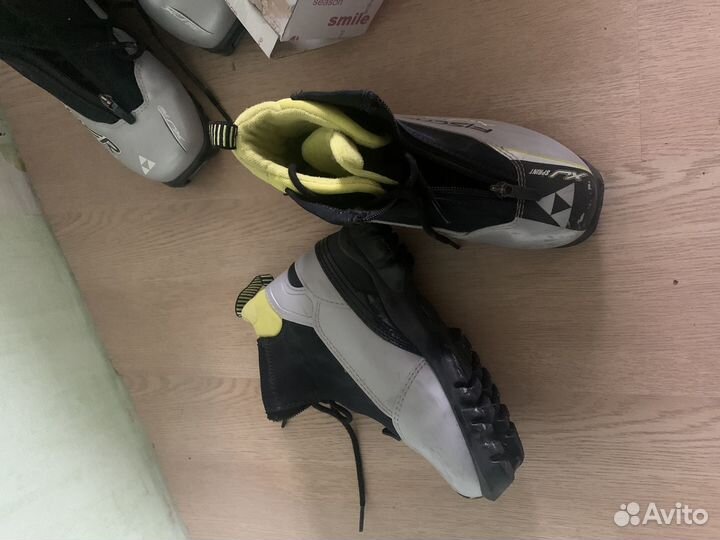 Лыжные ботинки 33р