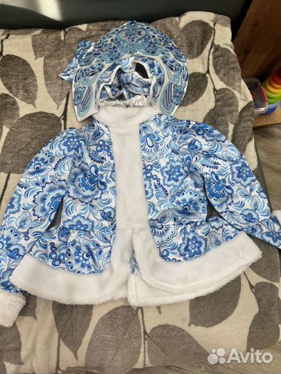 Костюм снегурочки 122