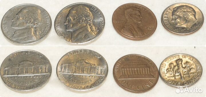 Иностранные монеты 23 шт