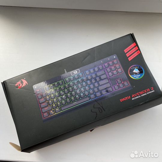 Механическая клавиатура redragon dark avenger